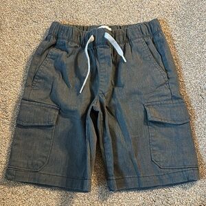 Size 8 EUC - Old Navy Boys Gray Cargo Shorts
